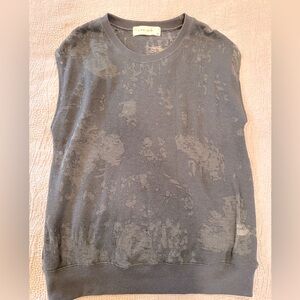IRO Sleeveless burnout sweatshirt